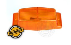 Orangefarbenes Ersatzglas aus Kunststoff f�r Doubledutch K�hlergrilllampe.