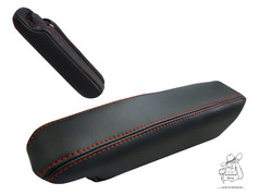 schwarz mit roten N�hten