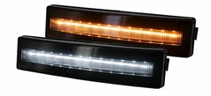 LEDSON Lampe f�r Scania Sonnenblende, schwarz, mit wei�em und orangefarbenem Licht.