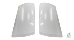 Helle, unlackierte Felips Windabweiser aus ABS-Kunststoff f�r DAF LKW.