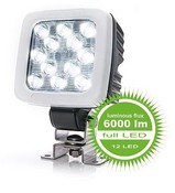 Arbeitslampe mit 12 LED und 6.000 Lumen - AUSVERKAUF