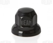 Radmutterkappe "BEAM" 20er P�ckchen schwarz