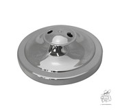 Flaggenst�nder f�r 2 Flaggen in chrom