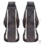 Sitzbez�ge passend f�r Scania - Standard beide Sitze luftgefedert Anfertigung nach Wunsch