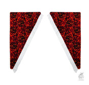 "Fake Gardine" Pl�sch zum Kletten