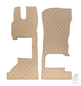 Einbau-Fu�matten f�r DAF XG/XG+ ab Bj. 2022 Klappstuhl Steppdesign - Anfertigung nach Wunsch