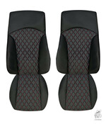 Sitzbez�ge passend f�r DAF XG Beifahrer Klappstuhl - PU LIGHT Line