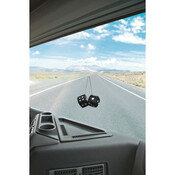 Gl�cksw�rfel "Lucky-Vegas" schwarz oder wei�