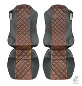 Sitzbez�ge passend f�r Actros MP5 Beifahrer Klappstuhl - Dromader Line