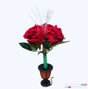 Handgemachte Deko rote Rosen