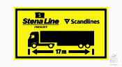 Aufkleber Stena Line gro�