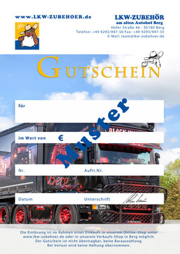 Gutschein 150,- � zum Selbstausdruck