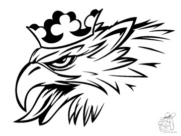 B�ser Vogel Paar 27x16cm