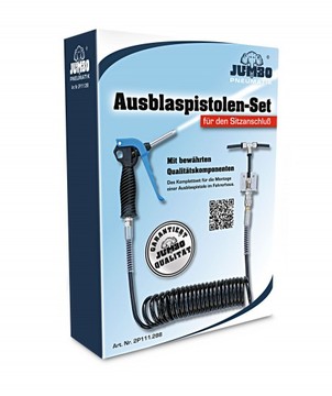 Jumbo - Ausblaspistole f�r den Sitzanschlu�