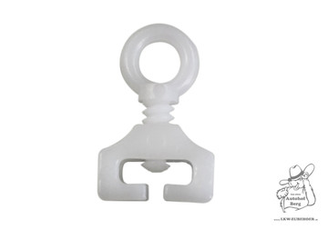 Gardinenfeststeller f�r T-Schienen zum Schrauben