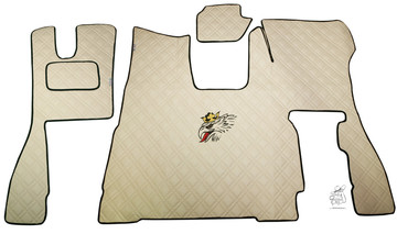 Bodenset 2 teilig  passend f�r Scania S "New Generation" - PREMIUM Line, Beifahrer Luftgefedert oder drehbar