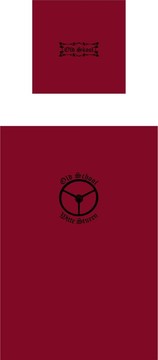 Bettw�sche mit Druck Old/Witte