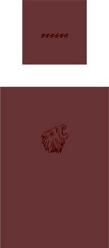 Bettw�sche mit Druck Besser/L�wenkopf