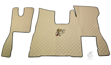 Bodenset 2 teilig  passend f�r Scania S  "New Generation" - Basic Line, Beifahrer Klappstuhl - ABVERKAUF