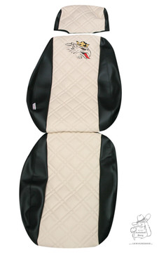 Sitzbezug Beifahrer Klappstuhl passend f�r Scania  - PREMIUM Line