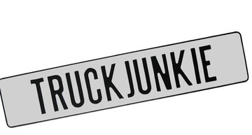 Namensschild aus Blech wei� mit schwarzer Schrift