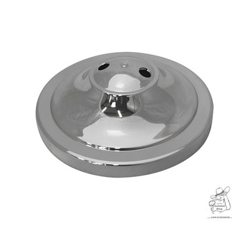 Flaggenst�nder f�r 2 Flaggen in chrom