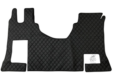 Einbau Bodenset passend f�r Actros Beifahrer Klappstuhl Steppdesign - Anfertigung nach Wunsch