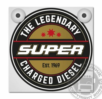 Platte f�r Leuchtkasten by Truck Junkie "SUPER - LEGENDARY"