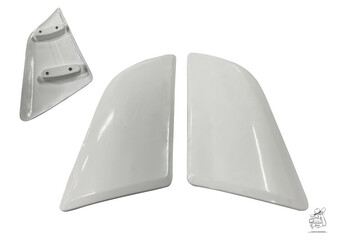 GFK Windabweiser neben K�hlergrill passend f�r Volvo FH4 + FH5