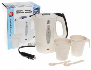 Wasserkocher "All Ride"  wei� inkl. 2 Tassen + L�ffel (747705)