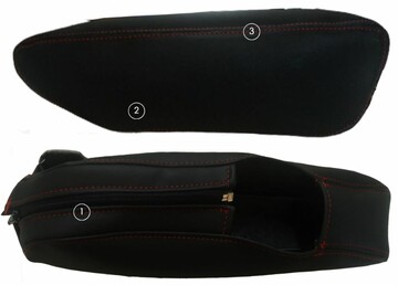 Armlehnenbez�ge passend f�r DAF XG/XG+ ab Bj. 2022 - Beifahrersitz