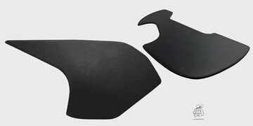 Armaturabdeckung 2teilig passend f�r DAF XG/XG+ ab Bj. 2022 - Glattleder