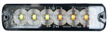 Blitzer wei� 6 LED - Dauertiefpreis