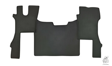 Bodenset 3-teilig passend f�r Scania NG S - Beifahrer Klappstuhl - Glattdesign