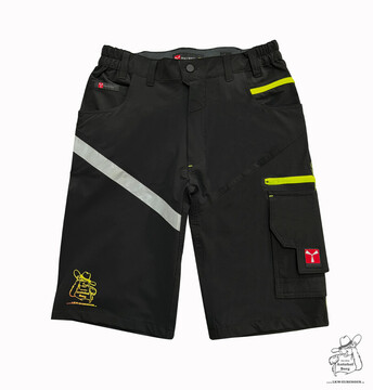 Bermudashorts Stretch mit Berg B�r Aufdruck