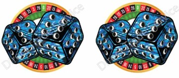 DTS Aufkleber Pl�schw�rfel Paar