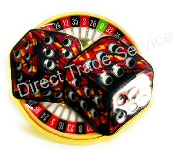 DTS PIN Pl�schw�rfel rot