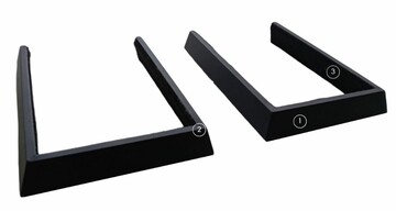 Beleuchtete Sitzsockelverkleidung Holz mit LED passend f�r Actros MP4/MP5 - Beifahrer Luftgefedert