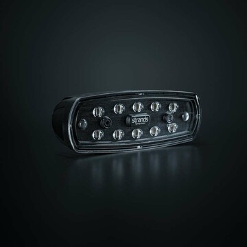 Strands R�ckfahrlicht LED "NUUK BLACK R"