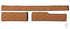Braunes, gestepptes Sitzsockelset mit Rautenmuster und dunklen R�ndern f�r LKW.