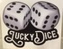 Aufkleber Lucky Dice W�rfel