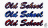 Aufkleber Pl�sch Style <br />
"Old School"