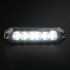 LED Blitzer Dark Knight mit dunklem, robustem Geh�use und hell leuchtenden wei�en LEDs.