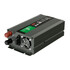 Grauer Power Inverter 300 aus Aluminium mit K�hlrippen, L�fter und Anschl�ssen.