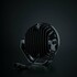 Schwarzer Strands Siberia XPA Fernscheinwerfer, R�ckansicht mit K�hlrippen und DT-4-Stecker.