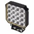 Quadratische LED-Arbeitsleuchte mit robustem Geh�use und Metallb�gel.