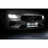 Gebogene Ledson EPIX21 Slim Curved LED-Lichtleiste an einem grauen Fahrzeug montiert.