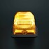 Orange LED Warnlicht "Amber" aus Polycarbonat.