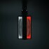 Strands Spiegelleuchte FOR9T: schwarzes Geh�use, wei�e und rote LED-Streifen.